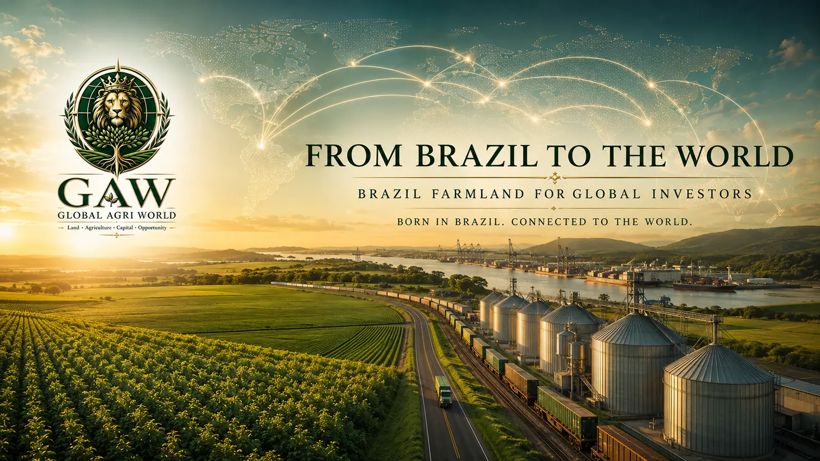 Do Brasil para o mundo.